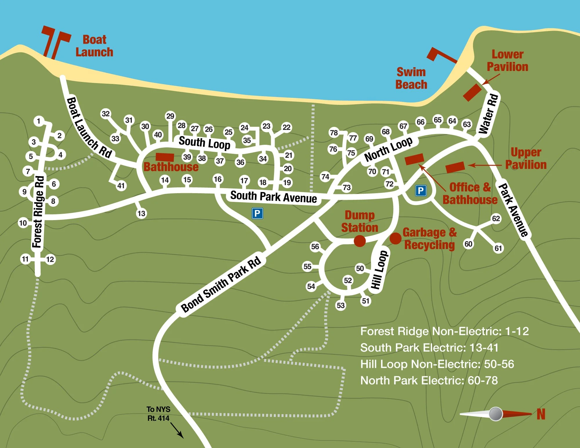 Map of Smith Memorial Park