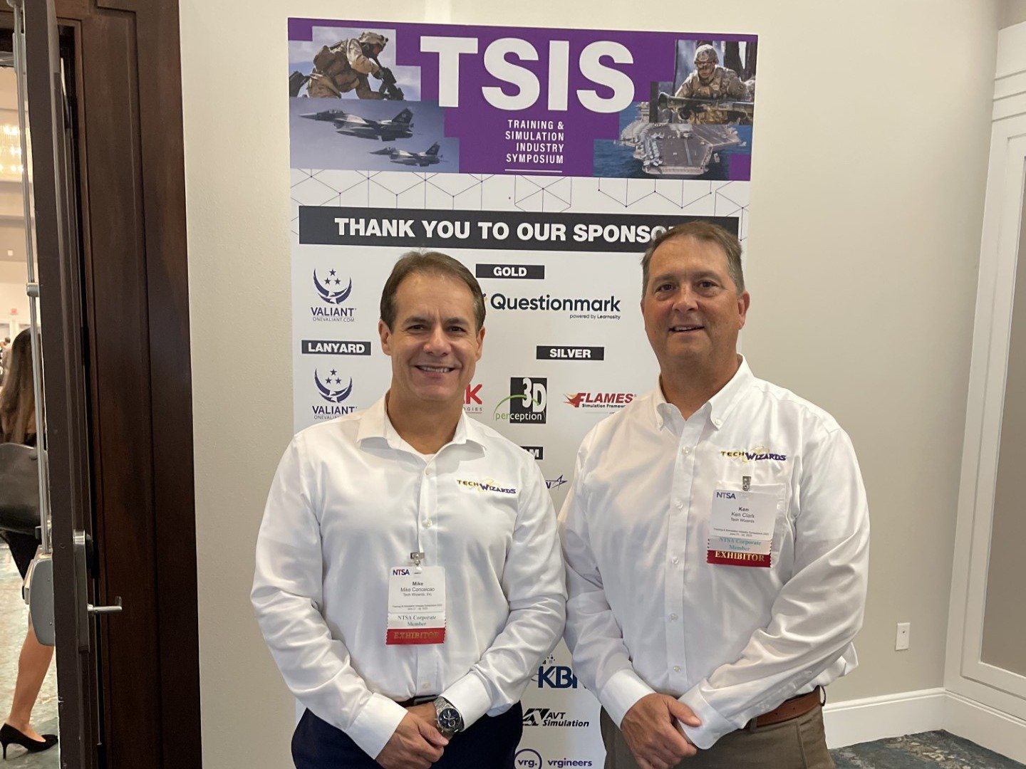 Tech Wizards Exhibiting at the Training and Simulation Industry Symposium