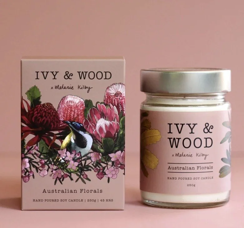 Australian Florals Soy Candle