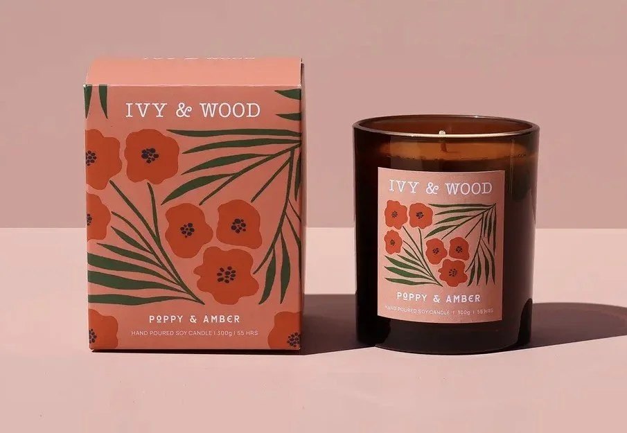 Ivy & Wood Candle