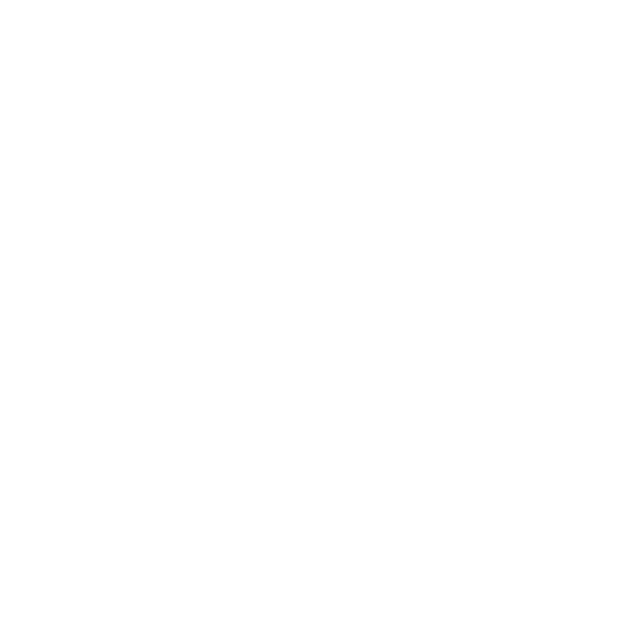 White globe icon on black background.