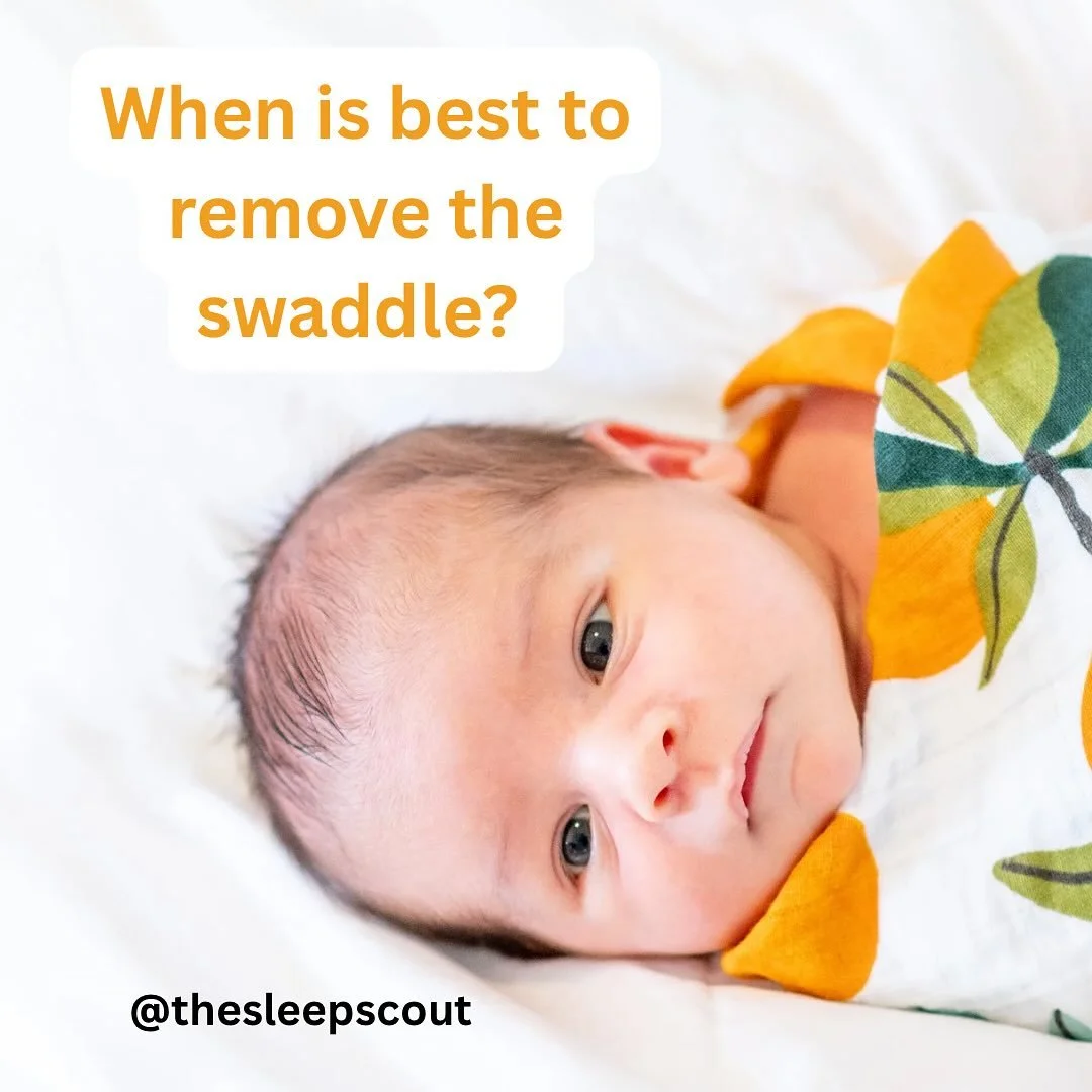 When is it time to stop swaddling?

One of the most common questions I get from parents is &ldquo;When should we remove the swaddle?&rdquo;

The answer is simple, as soon as your baby starts to show any signs of rolling, it&rsquo;s time to make the t