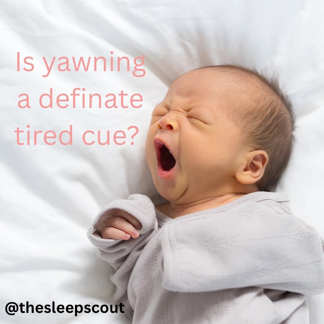 Is yawning a definite tired cue? 😴👶

Not always! Babies will often yawn when they have just woken up, which is an involuntary action to stimulate the brain and body after a period of inactivity (sleeping).

While yawning can be a sign your baby is 