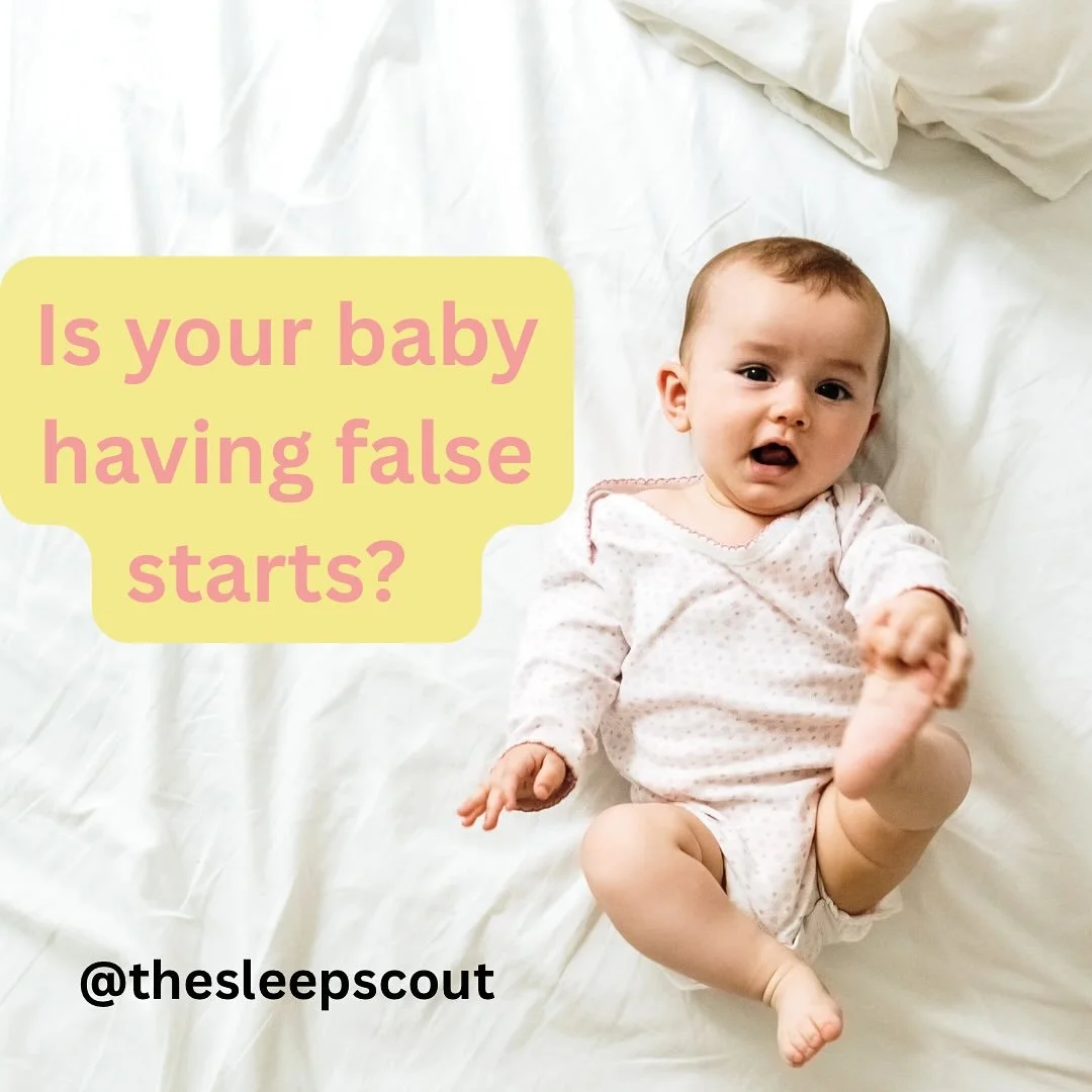 🌙 False starts, what are they and why do they happen?

Ever put your baby down for the night, only for them to wake up 45 minutes later, bright-eyed and ready to party or very upset? 😭
That&rsquo;s what we call a false start, when a baby wakes shor