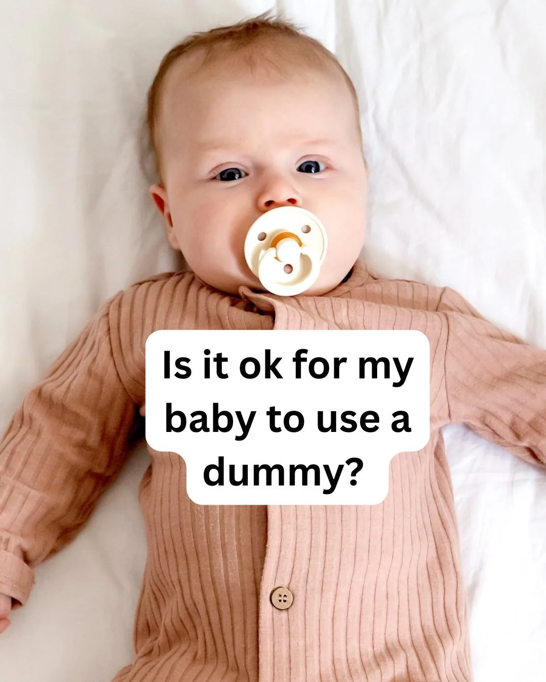 Is it ok for my baby to use a dummy? Short answer yes! Swipe across for info on how a dummy help, when to offer it and when it can become an issue 

Any questions at all post below 👇 

#baby #sleep #babysleeptips #babysleeptraining #babysleepconsult