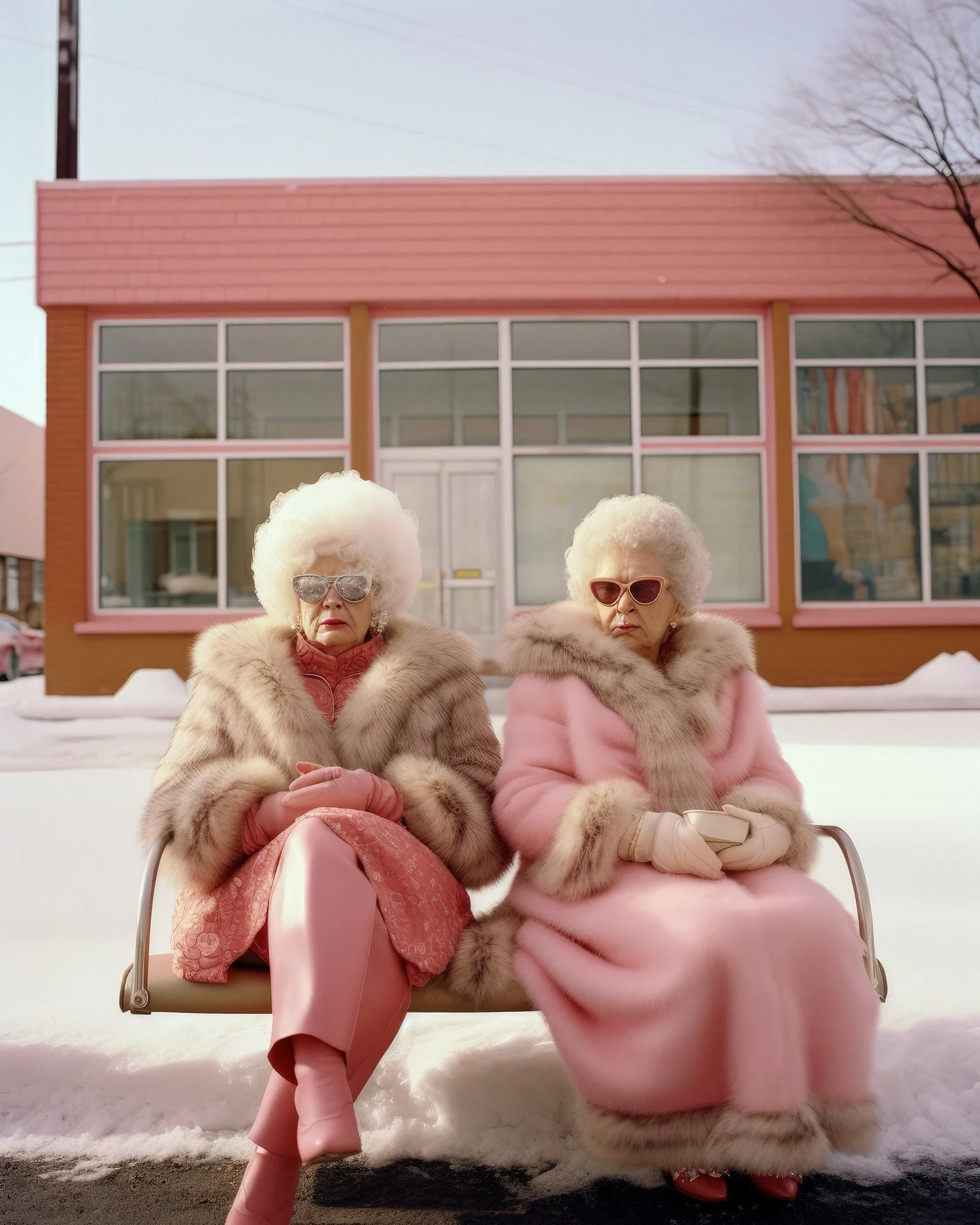 Future Fashion hardcover book by Liz Sunshine featuring AI-generated images reimagining style across generations.