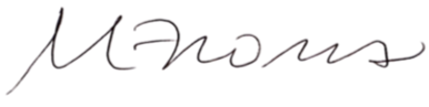 The word 'Moms' written in cursive handwriting.