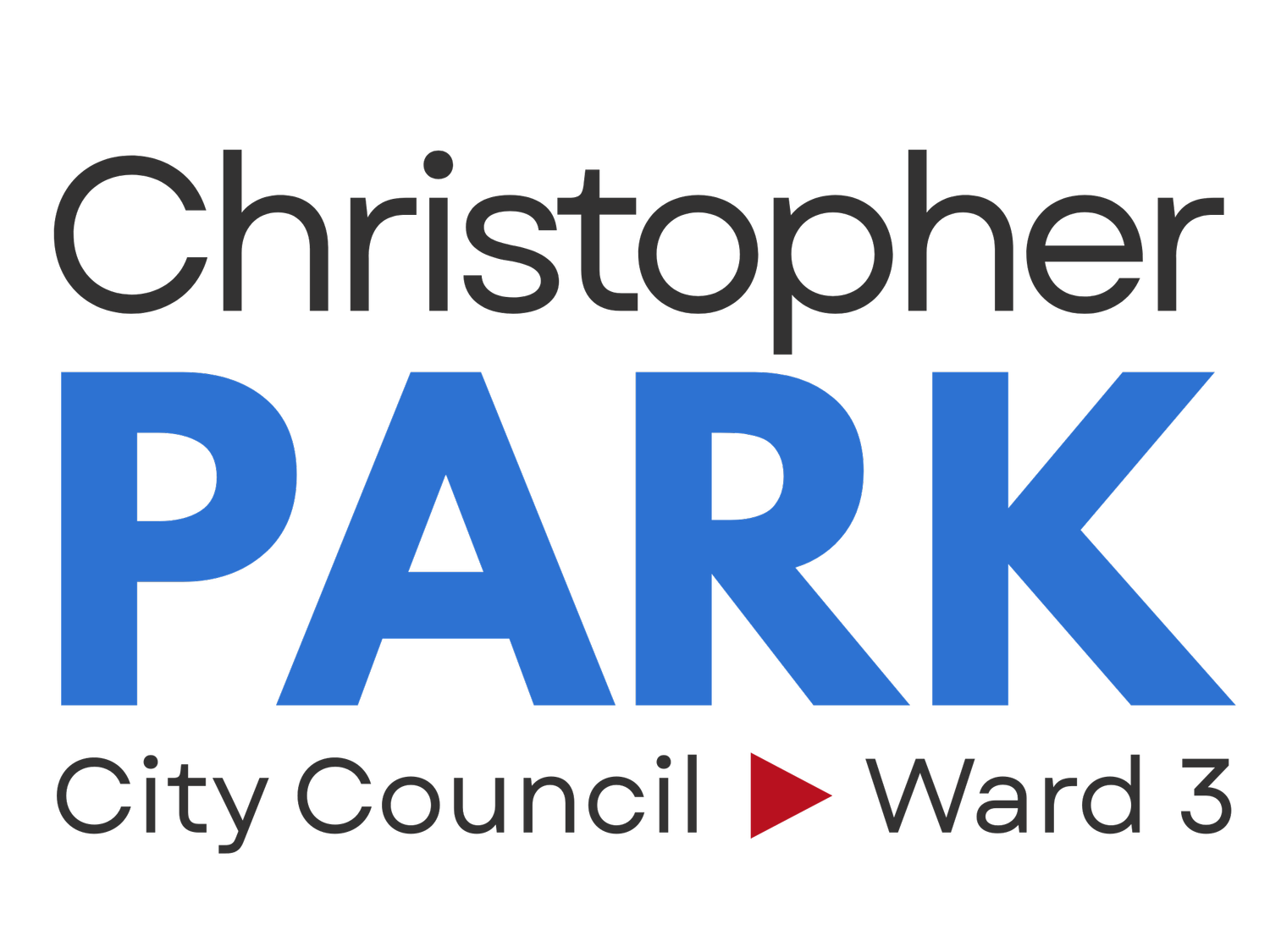 Chistopher Park for Melrose City Council Ward 3