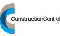 Construction Control logo with stylized letter C in blue and gray