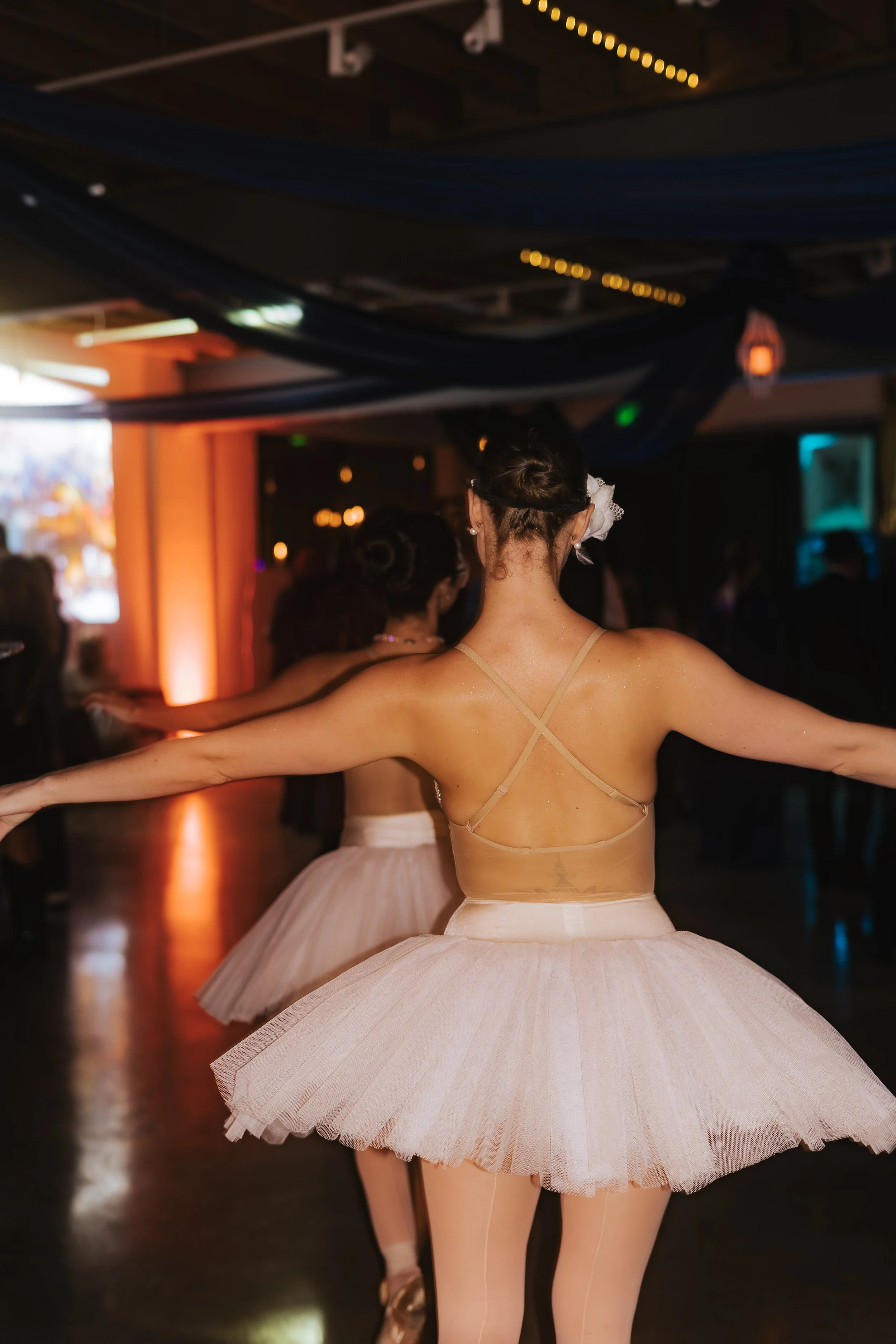 ballerina facing backwards