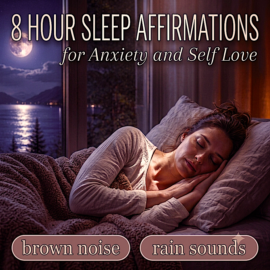 8 Hour Sleep Affirmations for Anxiety and Self Love