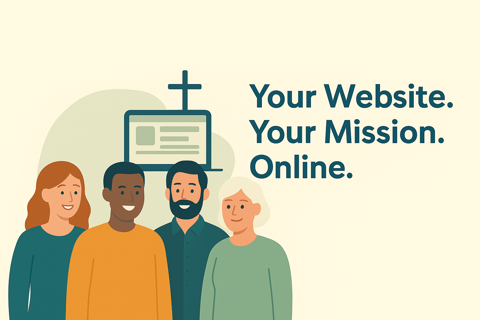 Graphic promoting Seekers Digital’s free website audit for churches—inviting next steps in digital ministry
