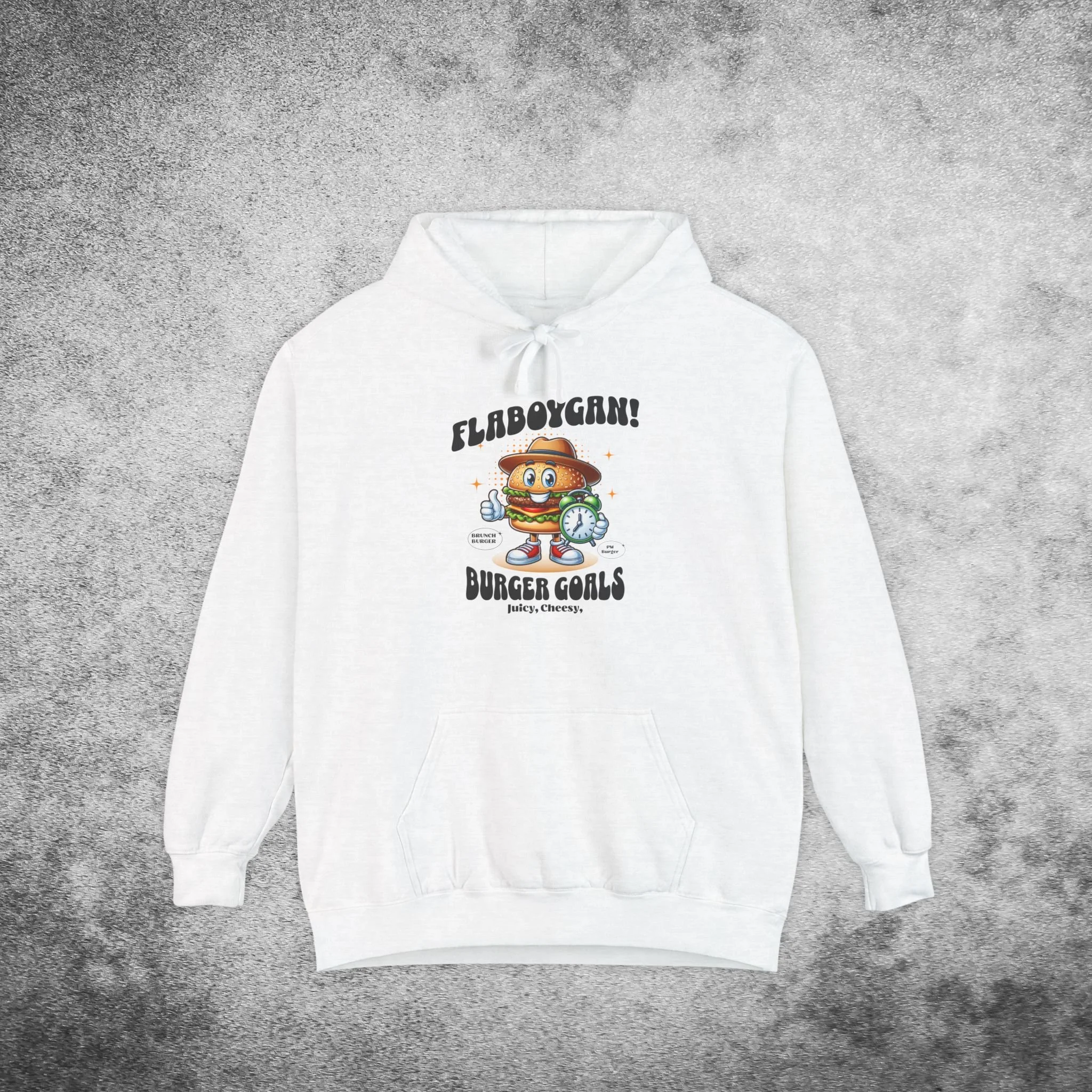 Burger Goals – Flaboygan Food Lover Hoodie
