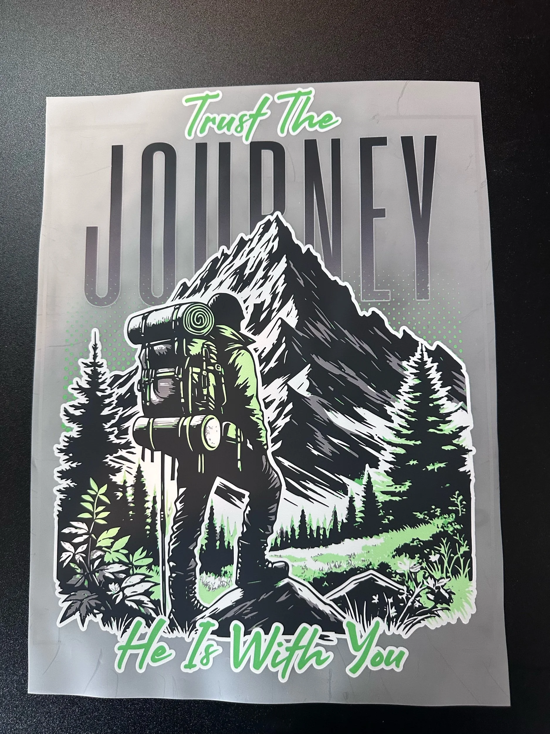 Trust the Journey He is with You