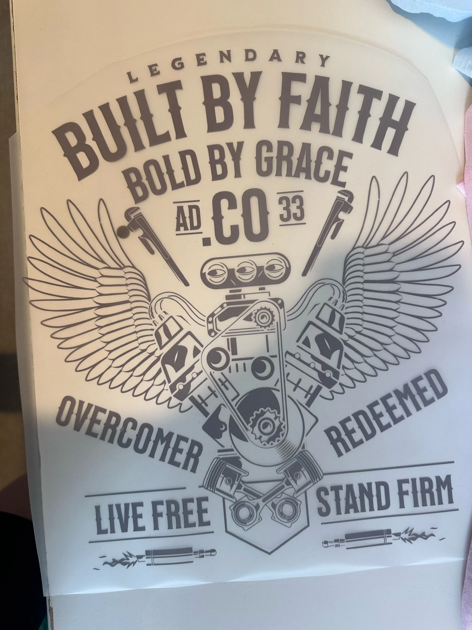 Motorcycle Engine - Built by Faith