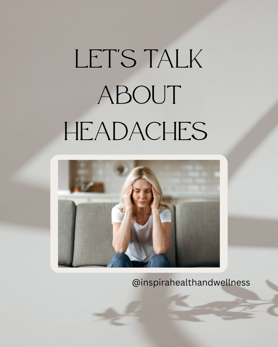 5 Common Tension Headache Patters - &amp; How to Relieve Them Naturally