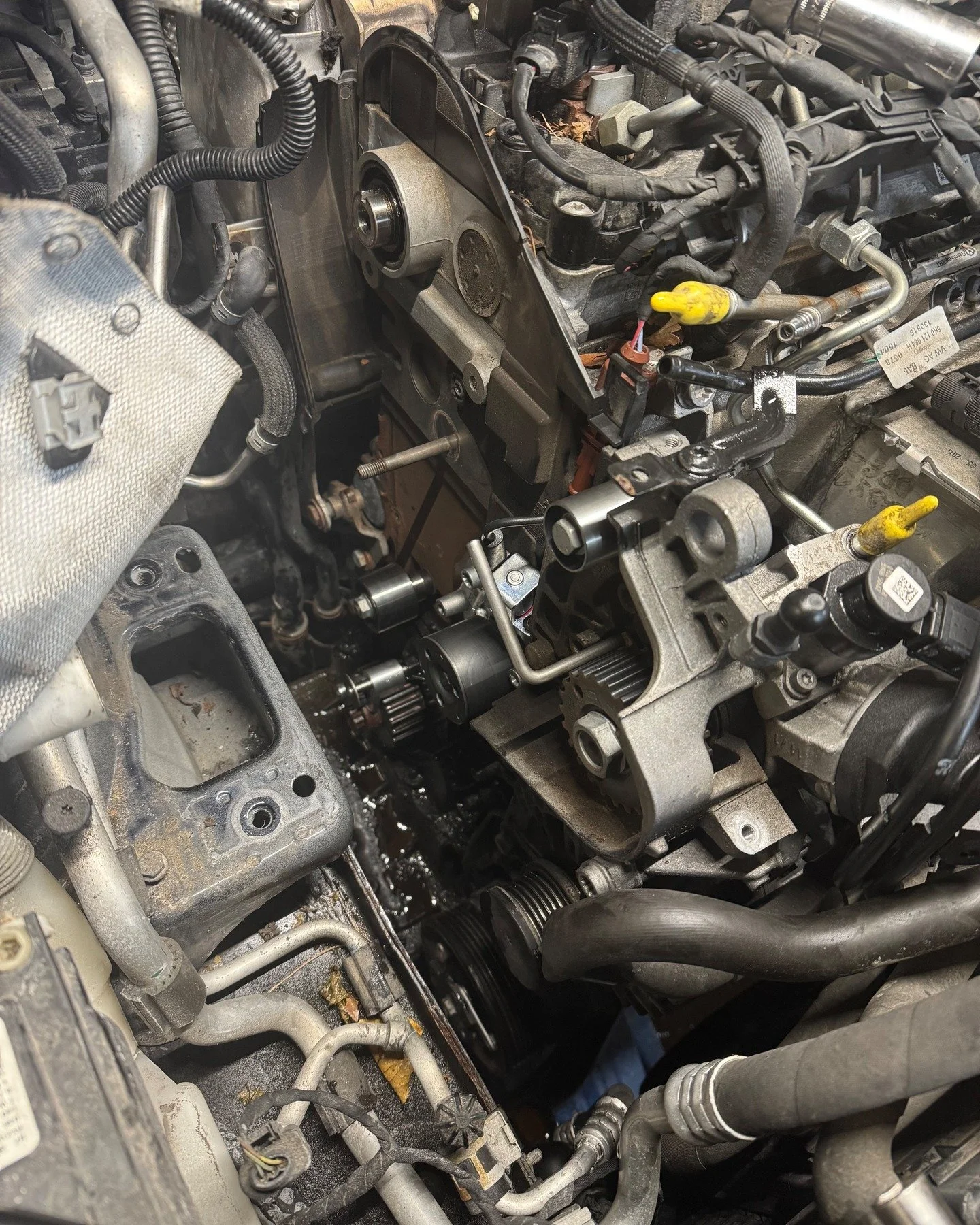 Another timing belt, this one is a 2015 Jetta and no I won't install your amazon kit. Only oem upgraded or better here