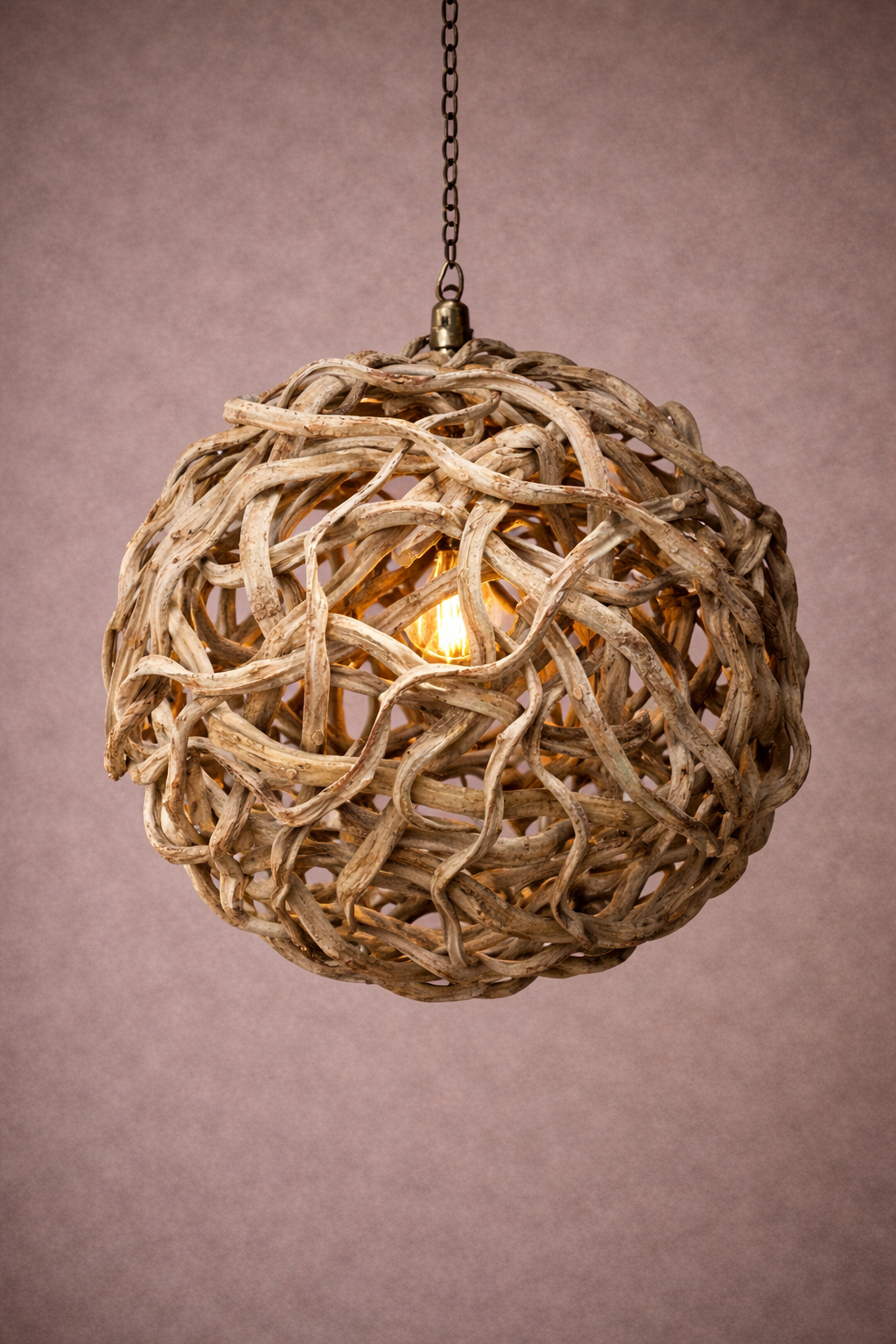 Curly Ball Light Pendant