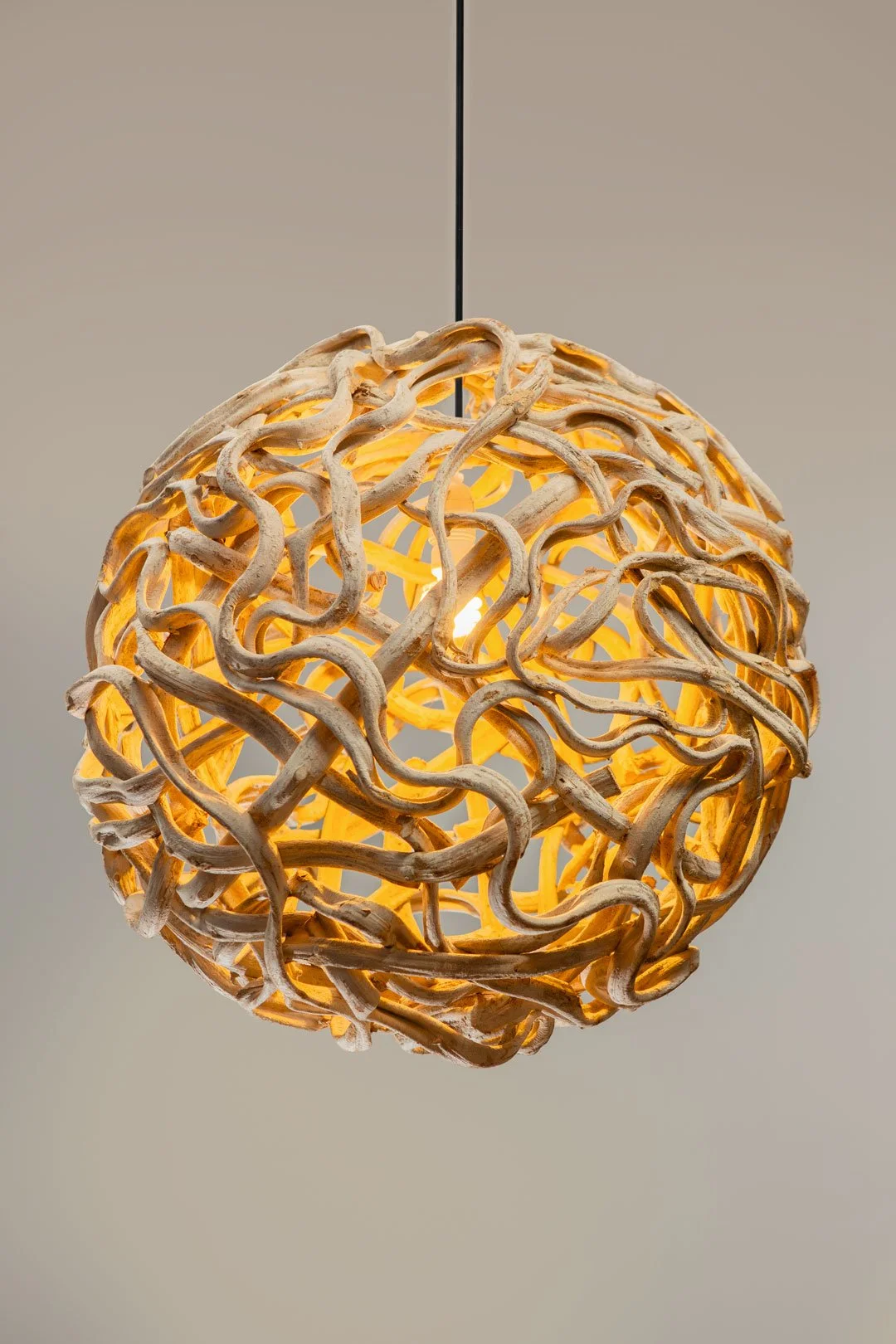 Curly Ball Light Pendant