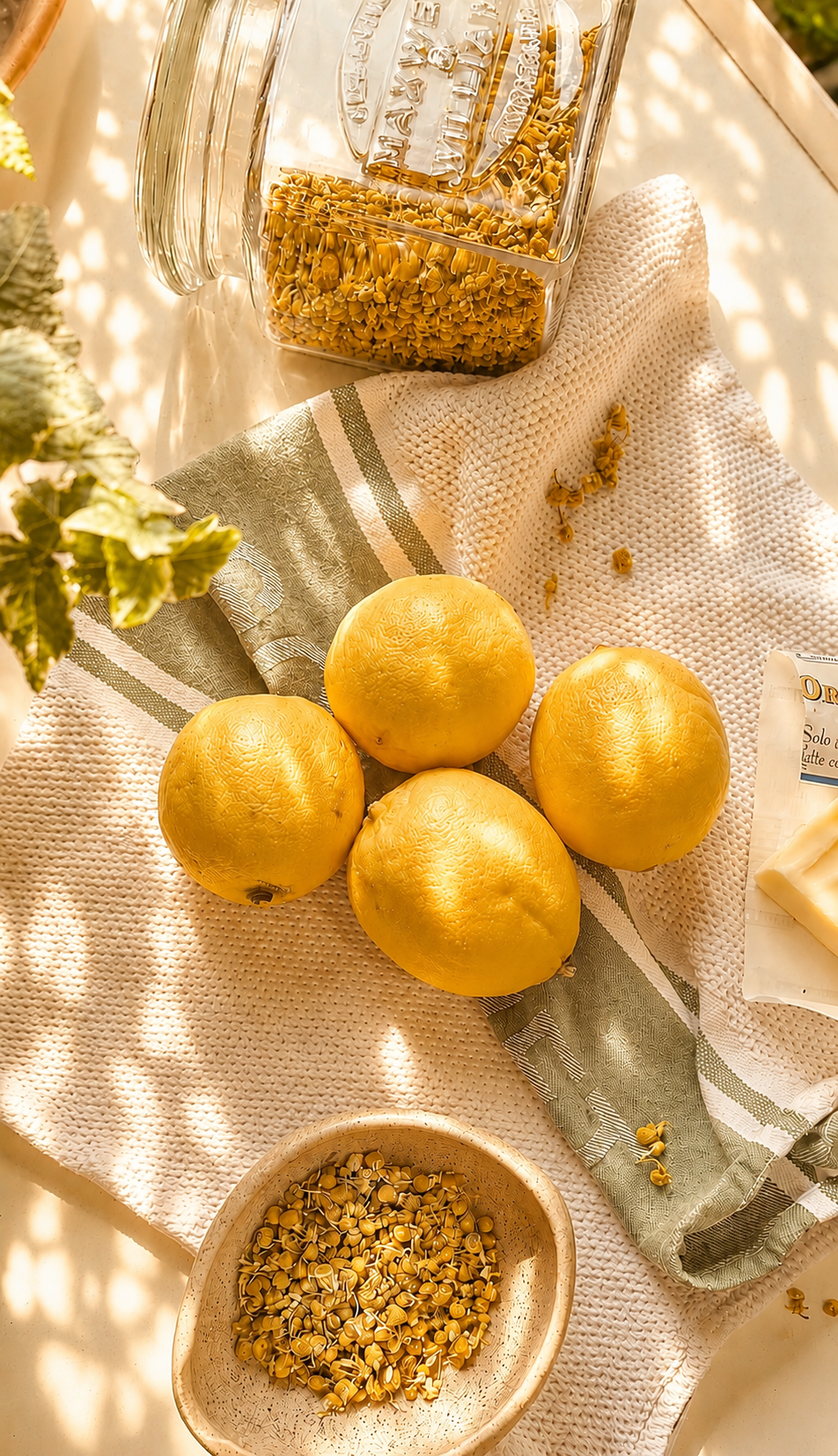 CHAMOMILE INFUSED LEMON CURD