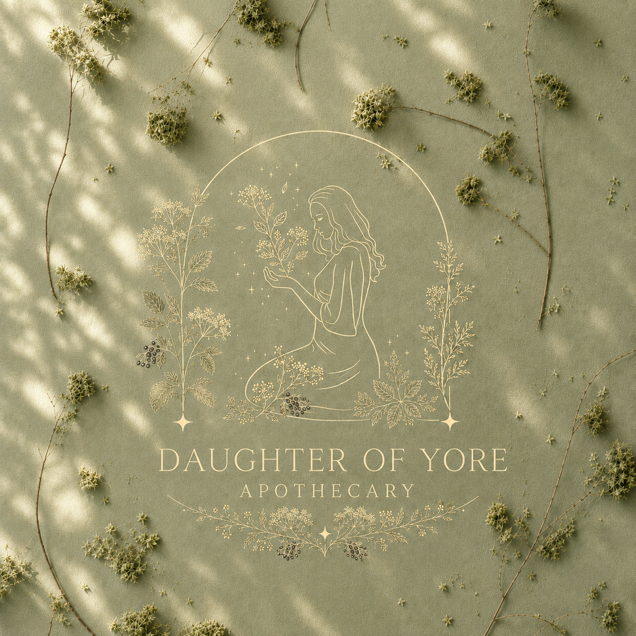 Daughter of Yore Apothecary Logo