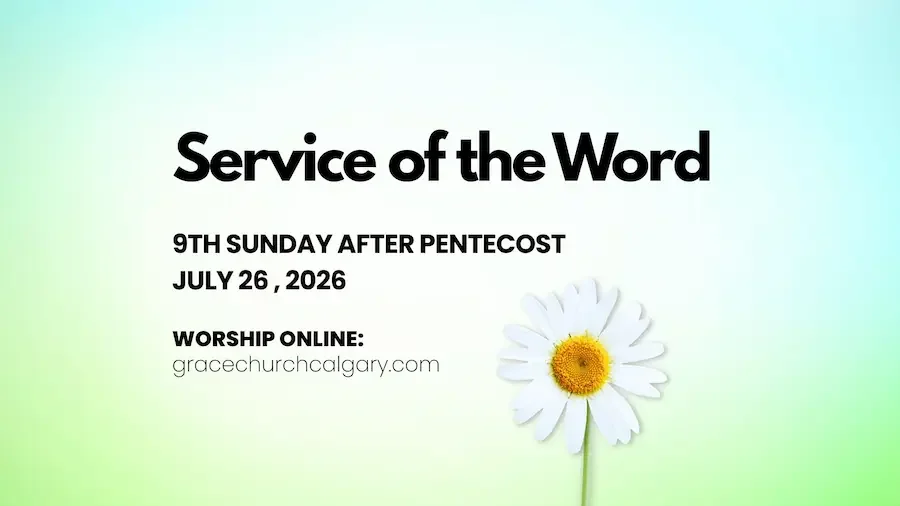 Worship Bulletin July 26