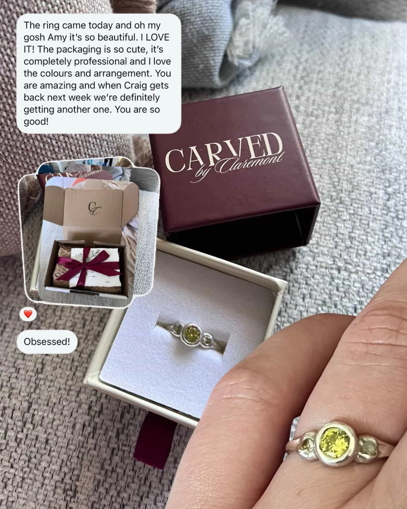 My first order, makes my heart so full! 🥰🥹