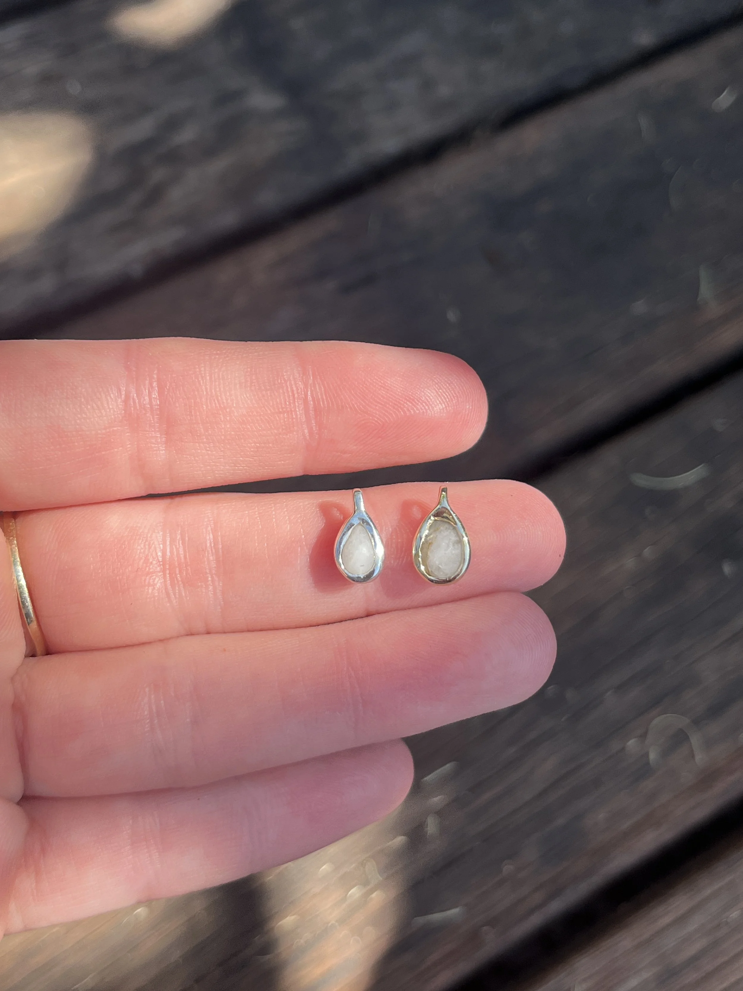 Sentimental Rocks 925 Silver & Solid Gold