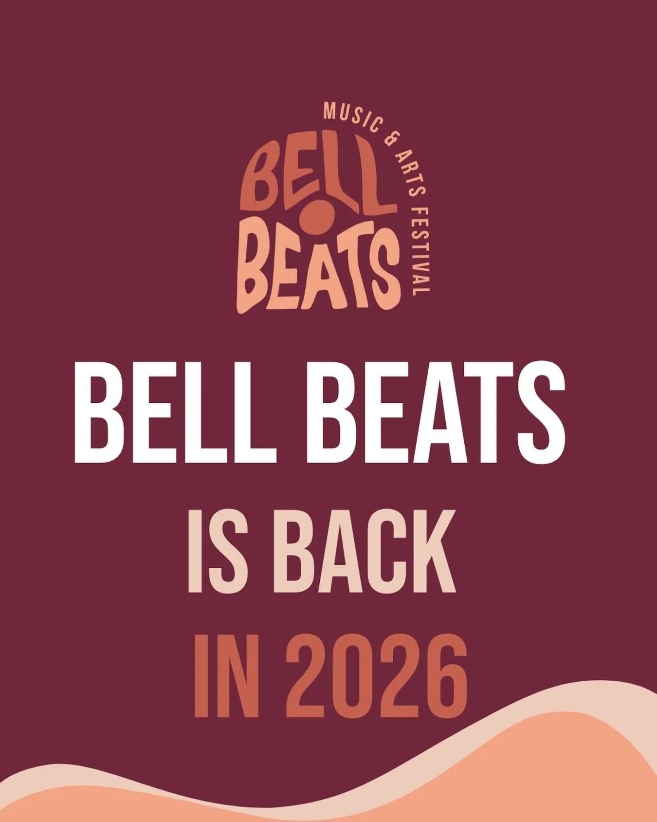 Bell Beats Music and Arts Festival in Cowra NSW is back for 2026 🎵✨ Save the date - Saturday 3rd October 2026!