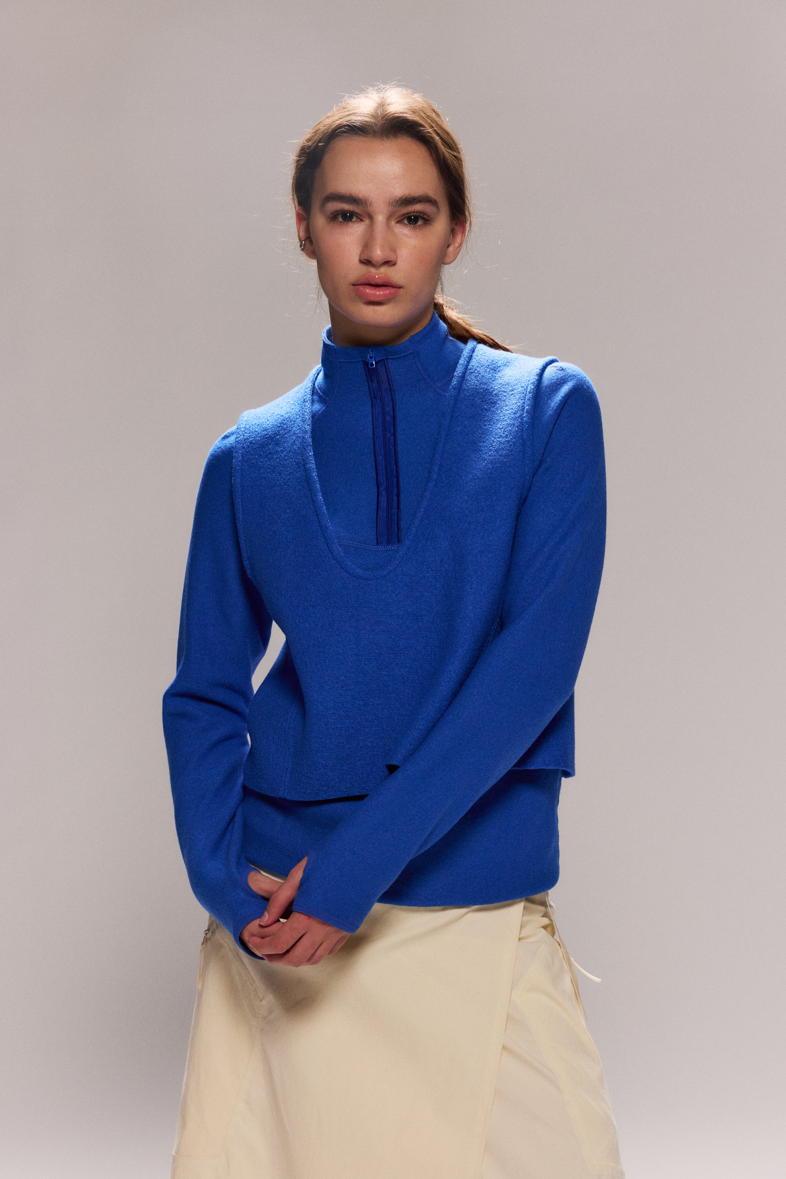 Mise en Scene Merino Layering Vest - Earth & Cobalt 6.jpg