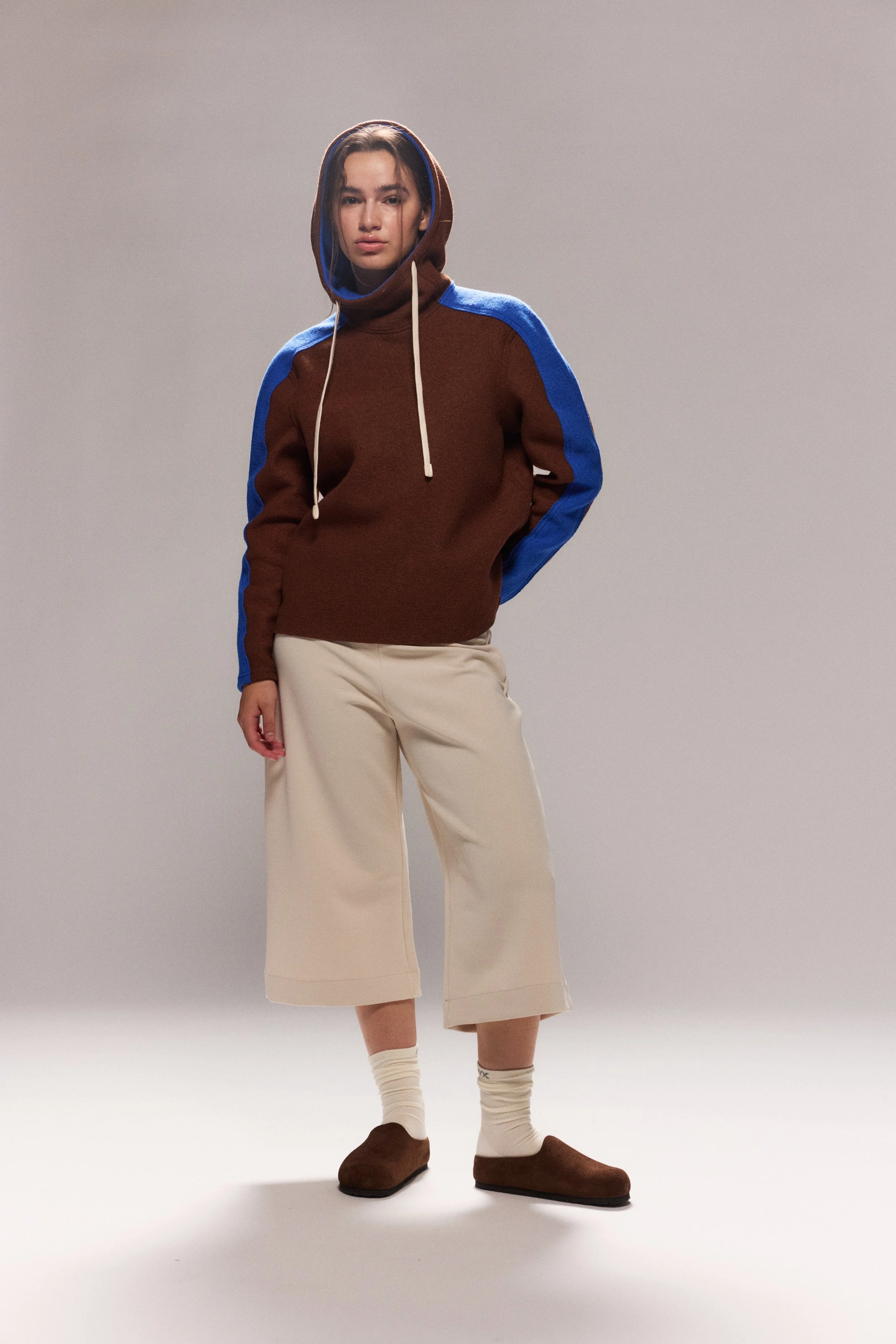 Mise en Scene Merino Pullover Hoody - Earth & Cobalt 5.jpg