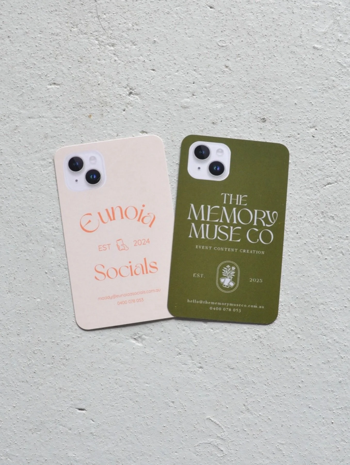 POV: obsessed with our little business cards 🥹 so fun! 

#businesscards #socialmedia #marketingwollongong