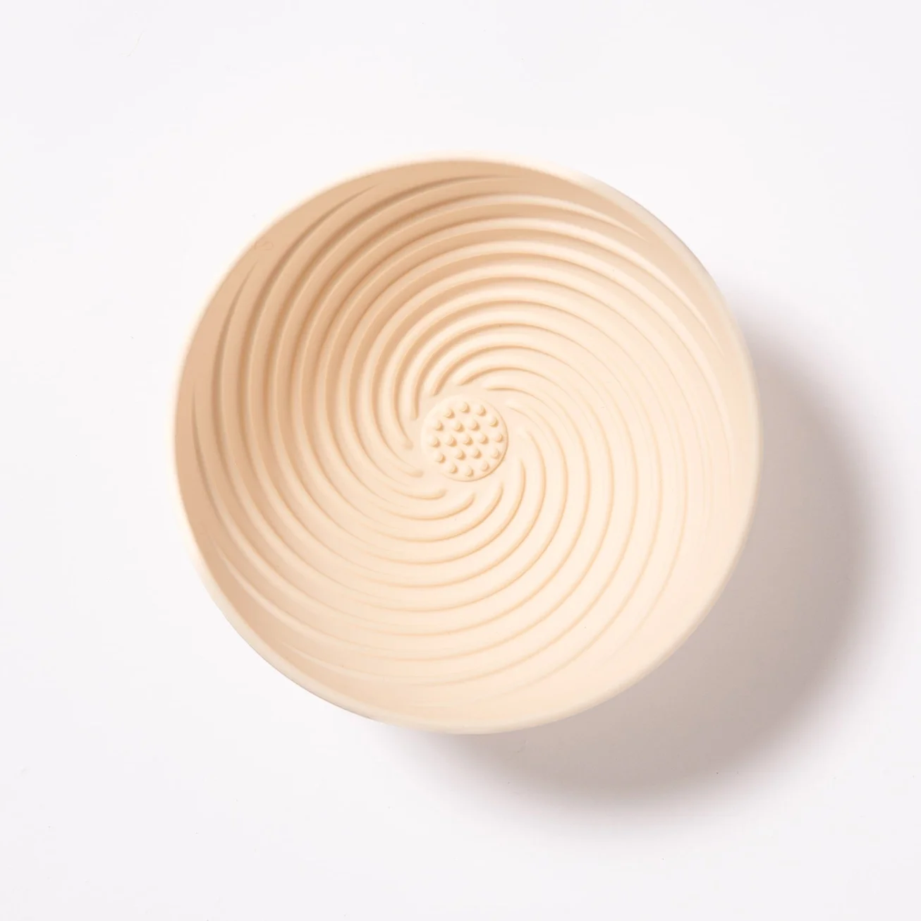 Wobbowl Lick & Slow Feeder Bowl - In Almond