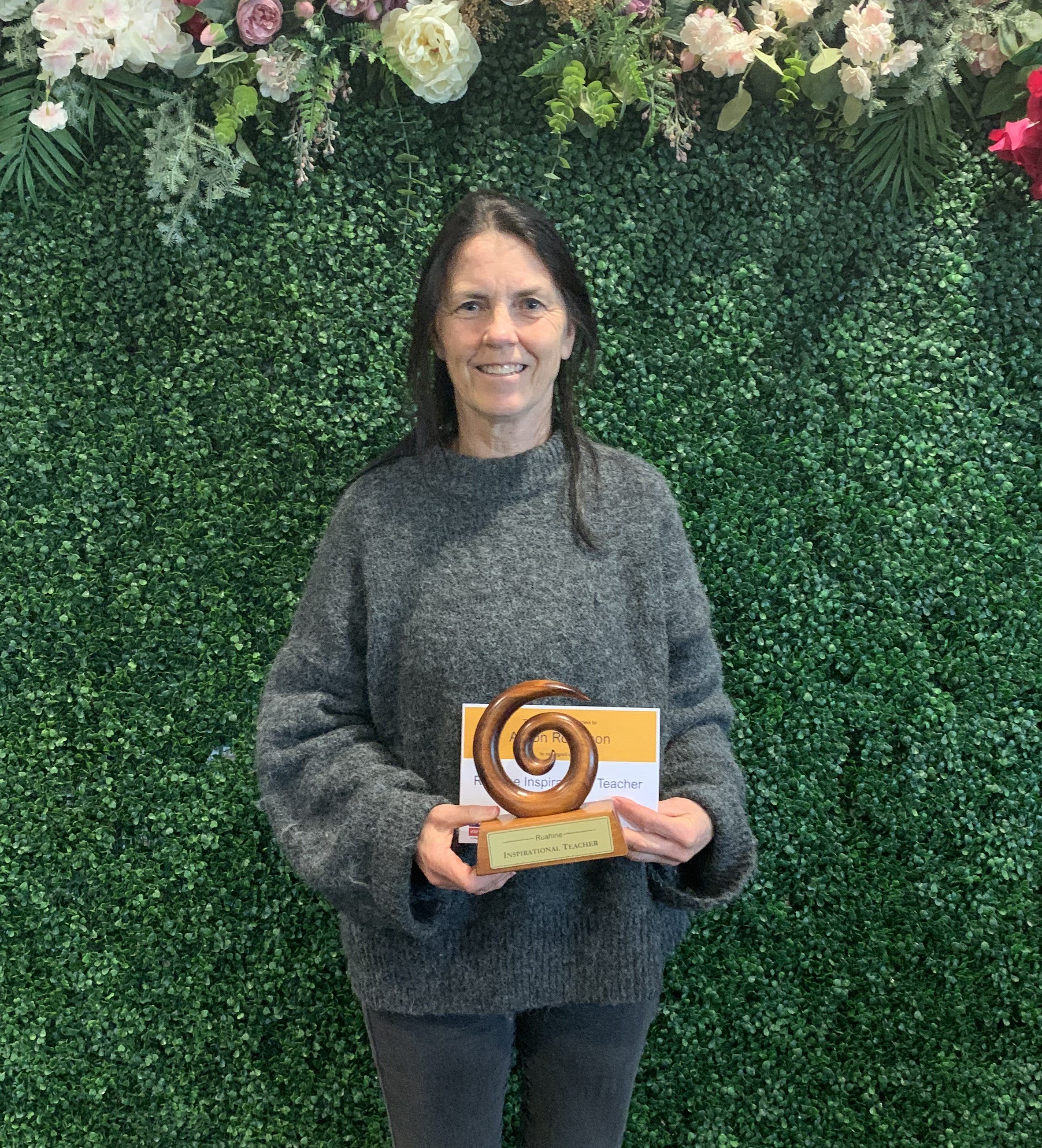 Alison Robinson - Inspirational Teacher Award 2025.JPG