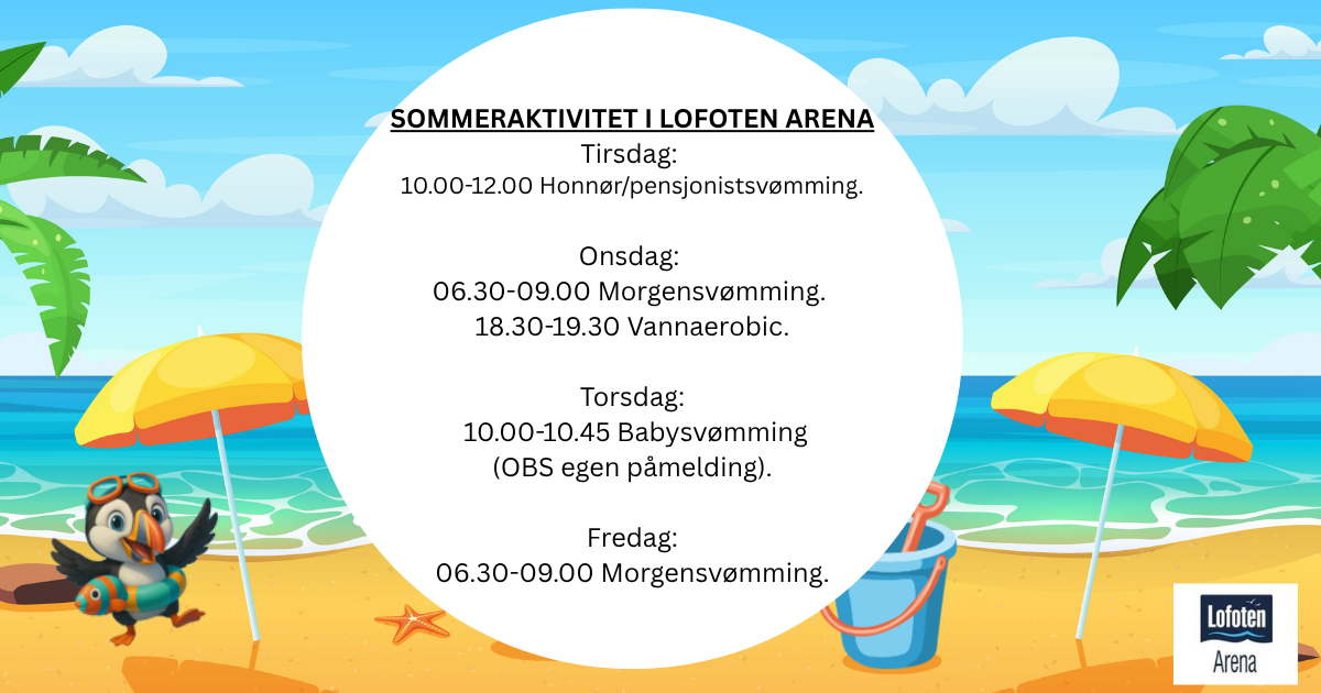 Sommeraktivitet i Lofoten Arena