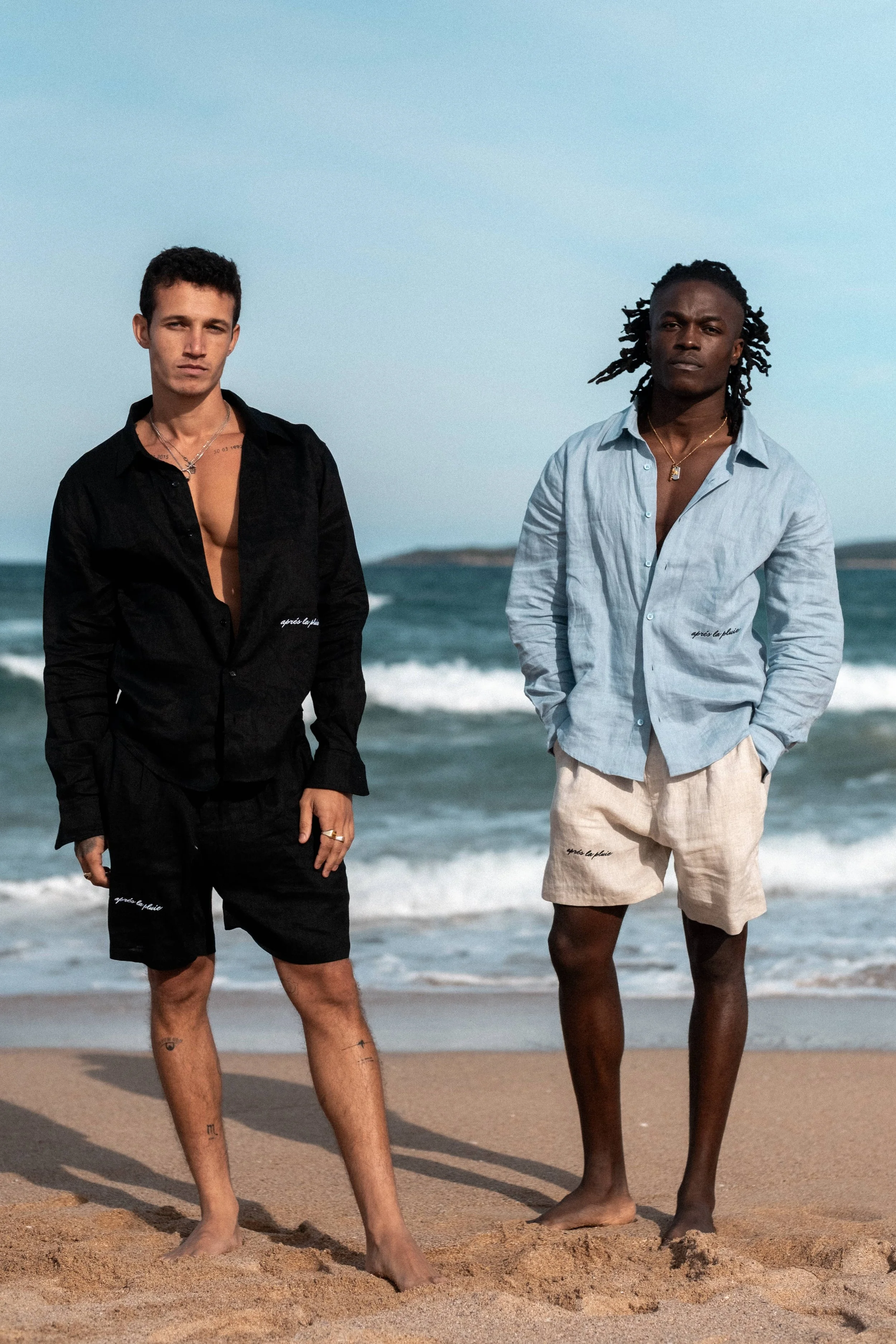 Men's Linen Shirt - Relaxed Boxy Fit