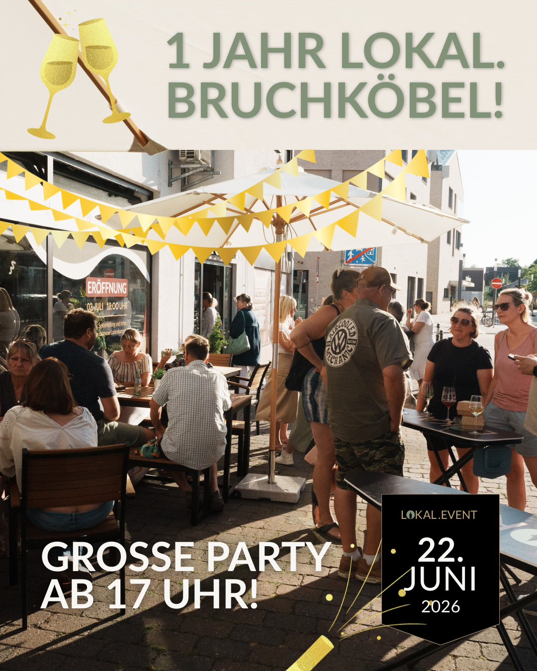 Feier zum 1-jährigen Jubiläum des LOKAL(S).