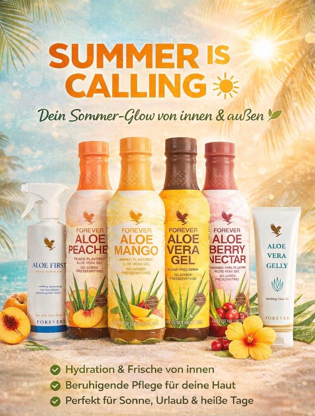 Dein Sommerglow von innen & außen