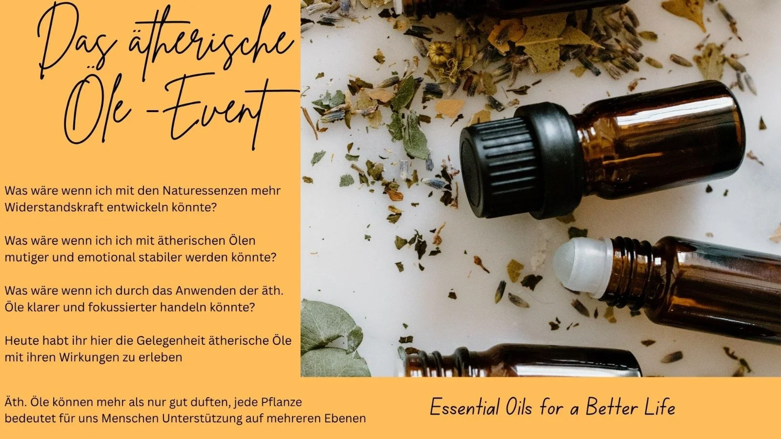 Ätherische Öle mit Heidi Erbe