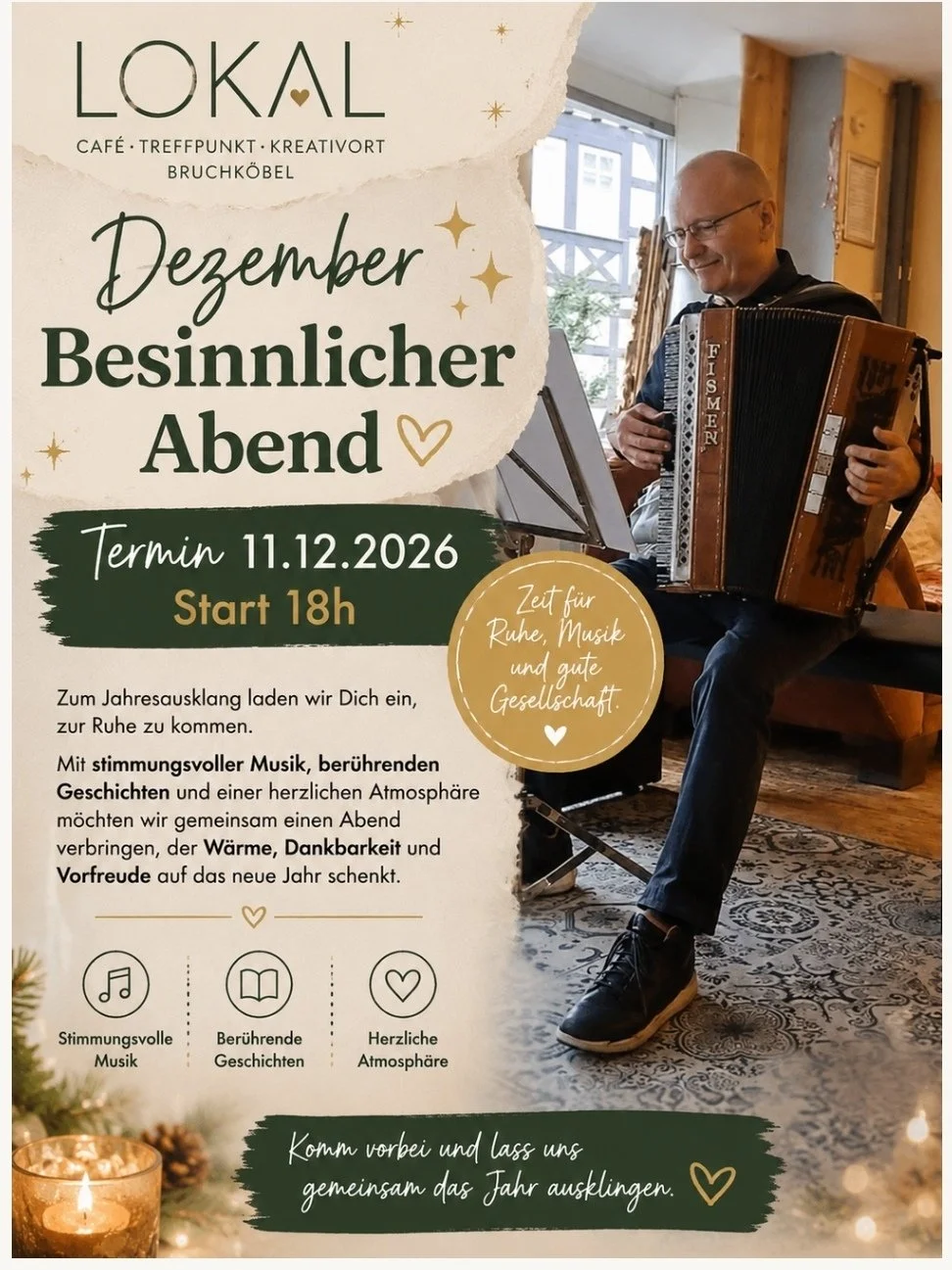 Besinnlicher Abend mit Akkordeon