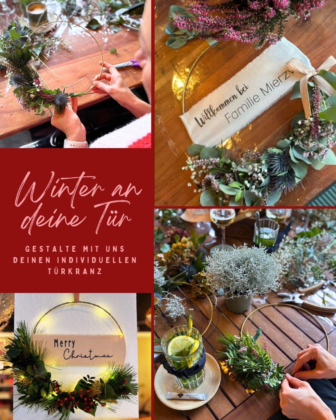 Winterkranz binden Workshop