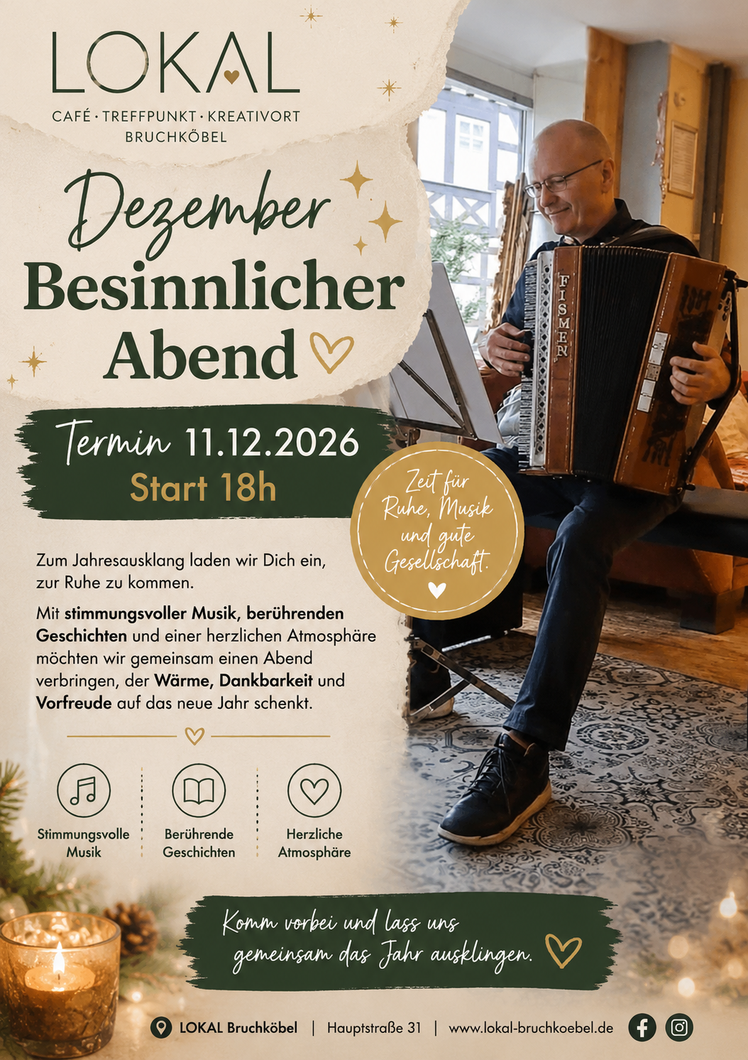 Besinnlicher Abend mit Akkordeon