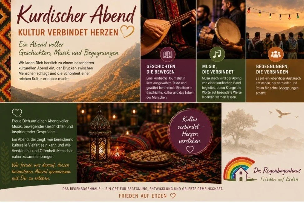 Kurdischer Abend – Kultur verbindet Herzen  Ein Abend voller Geschichten, Musik und Begegnungen