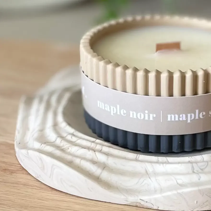 Maple Syrup Luxury Soy Candle- 350g
