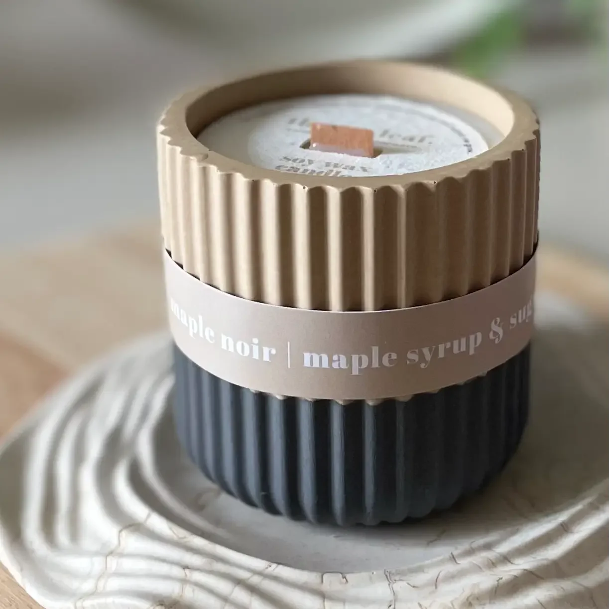 Maple Syrup Luxury Soy Candle- 700g