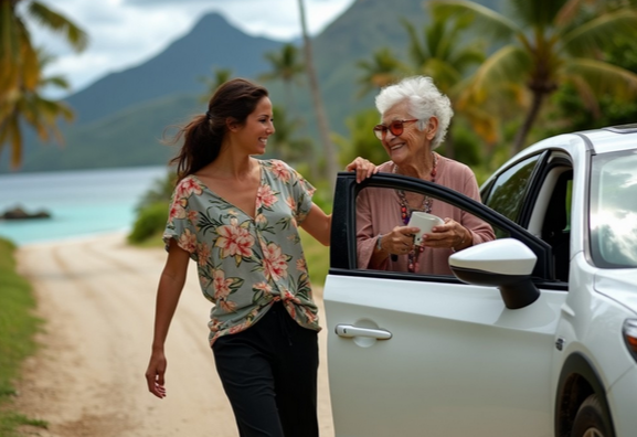 Drivy Tahiti - group transportation with Drivy and his friends