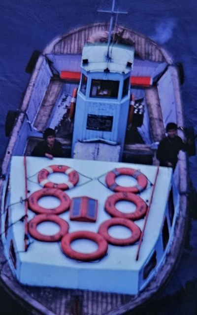 Pilot Boat, Valparaiso Harbour, 1979