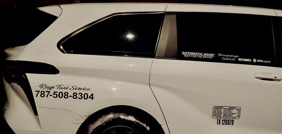 San Juan Taxi - ride to airport, hotels, or popular tourist destinations