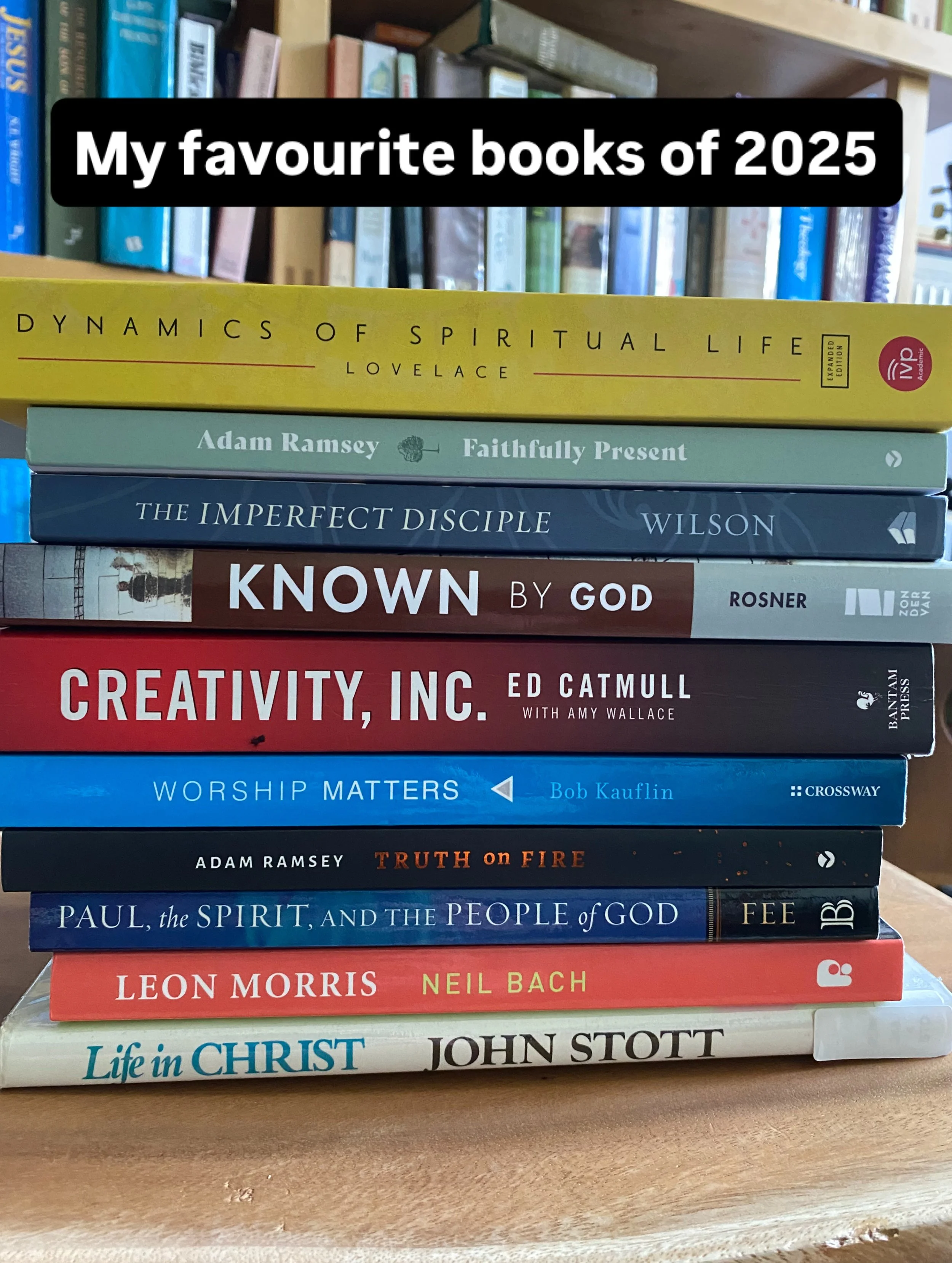 My favourite books of 2025!