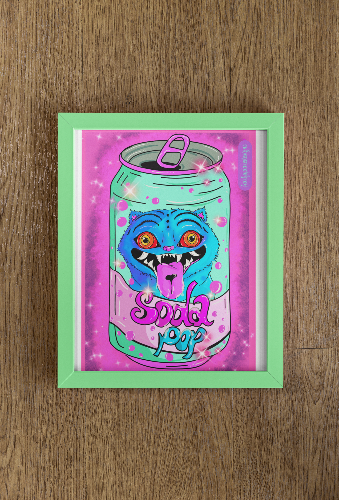 derpy huntrix anime cartoon fan art bright colourful cute cat.png
